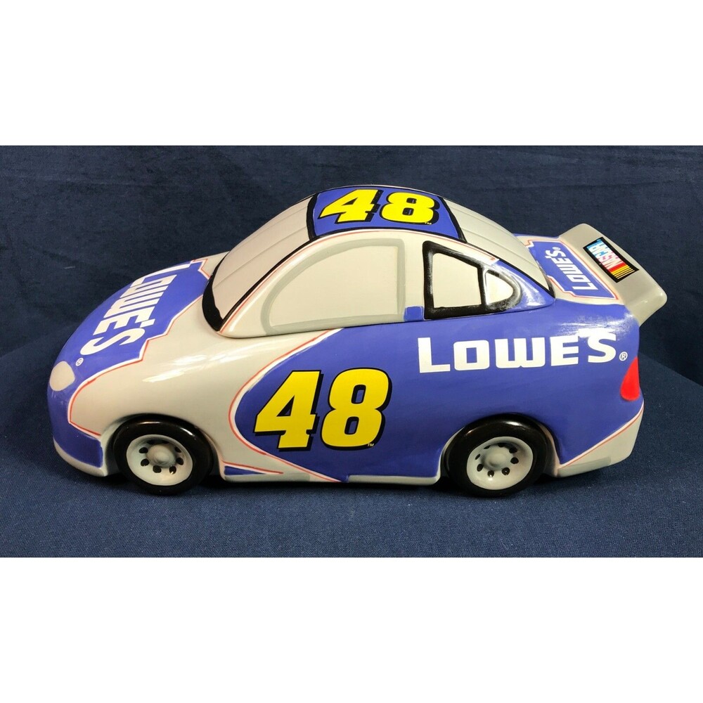 Jimmie Johnson Lowes #48 Driver Collection Cookie Jar NASCAR 2004 JG Motorsports